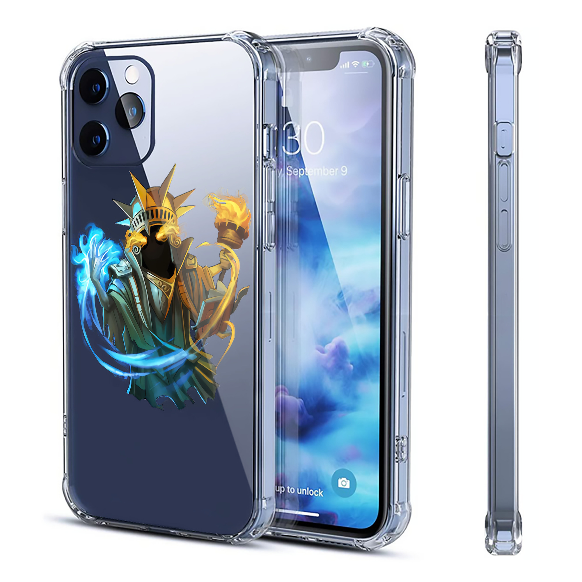 （画像用） リーグ・オブ・レジェンド League of Legends LOL 【iPhone 12シリーズ対応】透明スマホケース（クリアソフトケース）